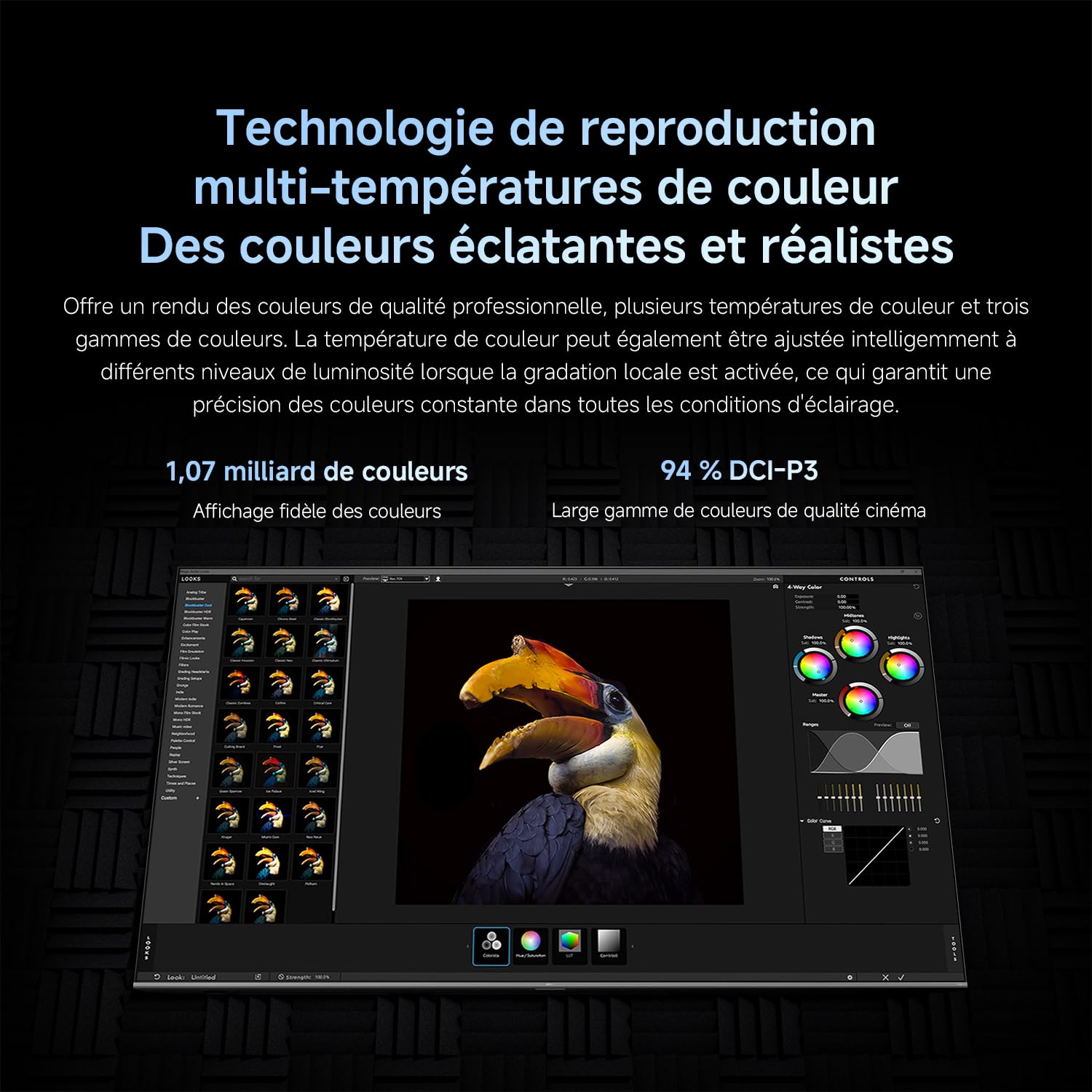 XIAOMI TV S Mini LED 75"(190 cm), QLED Mini LED Télévision, 4K UHD, Smart TV avec Google TV, HDR10+, Triple Tuner, DVB T2, 60Hz avec 120Hz Game Boost Mode, MEMC, Dolby Audio, Airplay 2