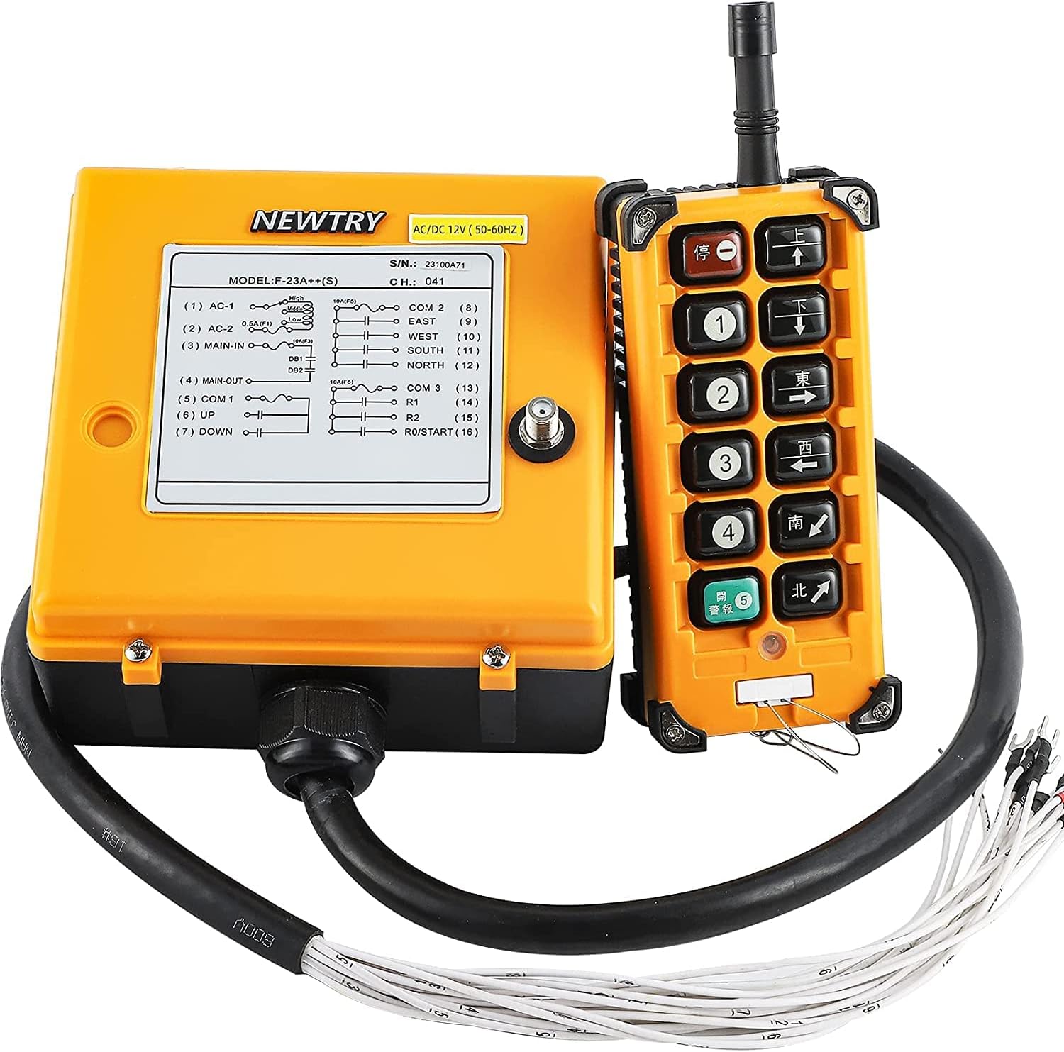 NEWTRY Wireless Crane Remote Control 10 Keys India | Ubuy