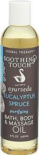 SOOTHING TOUCH Euclyptus Bath & Body Oil, 8 FZ