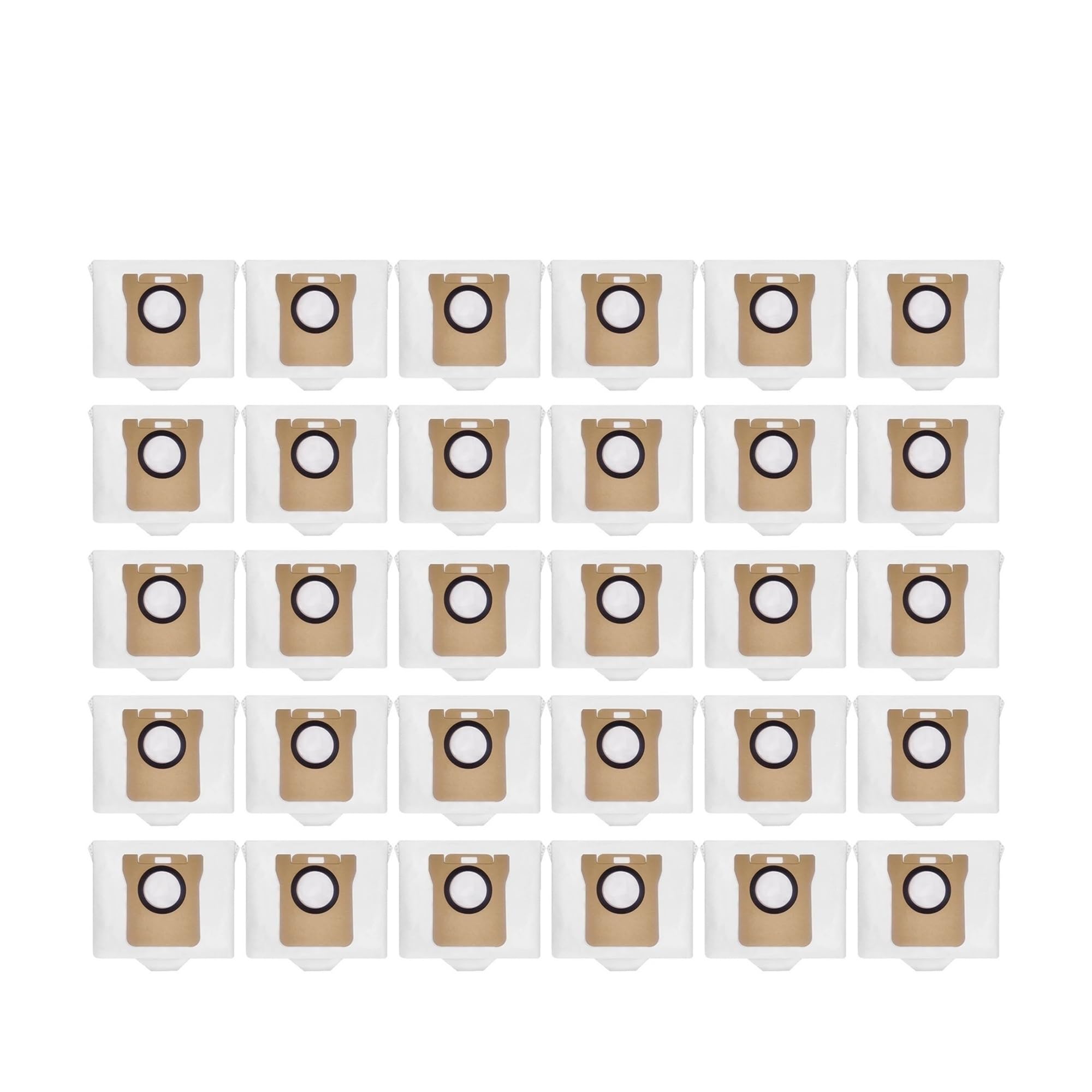Bolsas for polvo, compatibles con Dreame, L10s Ultra L20 Ultra L30 Ultra | Bolsas for polvo, compatibles con Xiaomi, Robot Vacuum X20 Plus X20 Max X20 Pro X10+ S10+ S20+(30pcs)