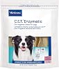 Virbac C.E.T. Enzymatic Oral Hygiene Chews for Dogs, Medium - Plaque & Tartar Control - Single Layer Beefhide with Exclusive Dual-Enzyme System & Tasty Chicken Flavor - Easy to Give Dog Dental Chew
