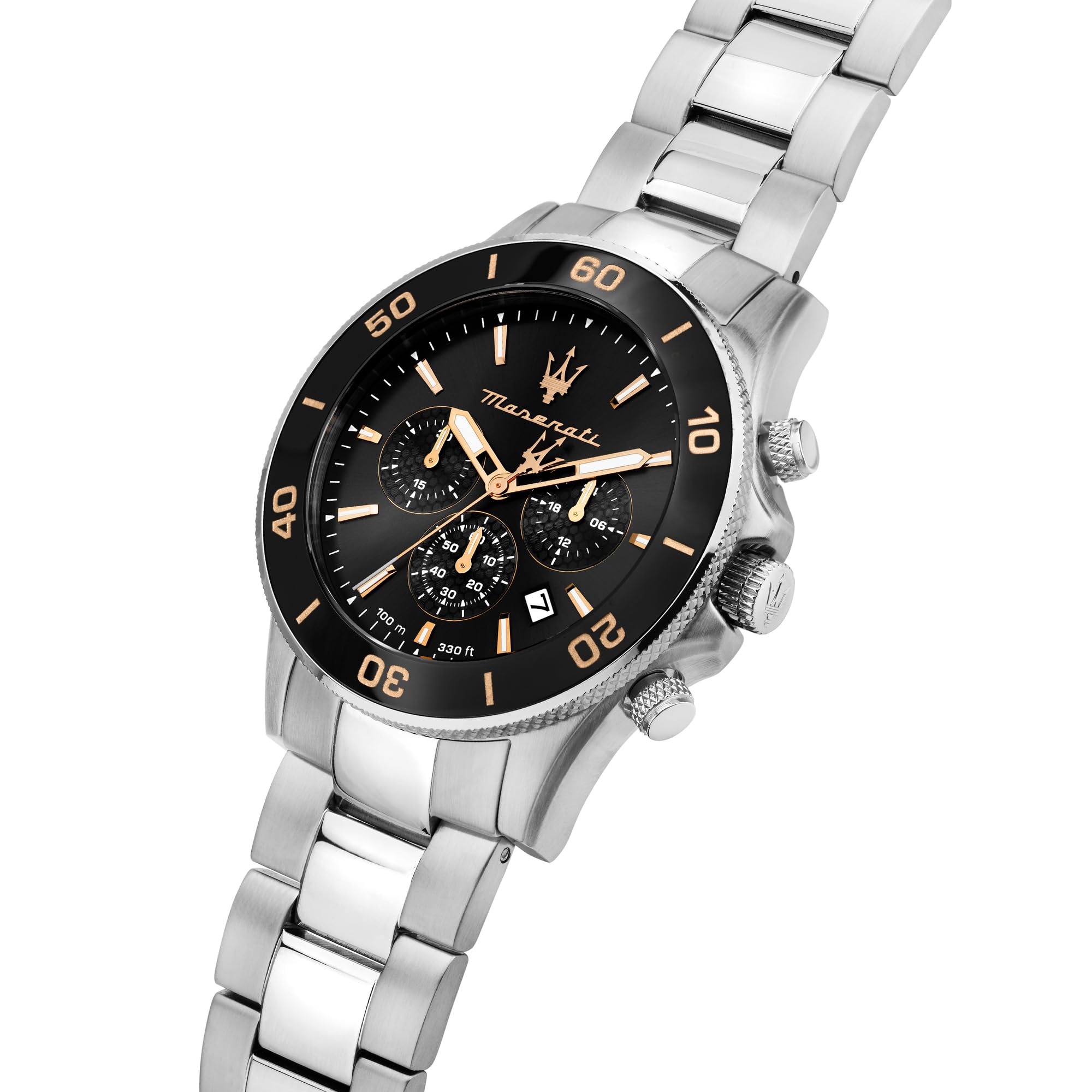 Maserati Special pack Competizione Bracciale e Orologio Uomo, Cronografo, Analogico - R8873600001