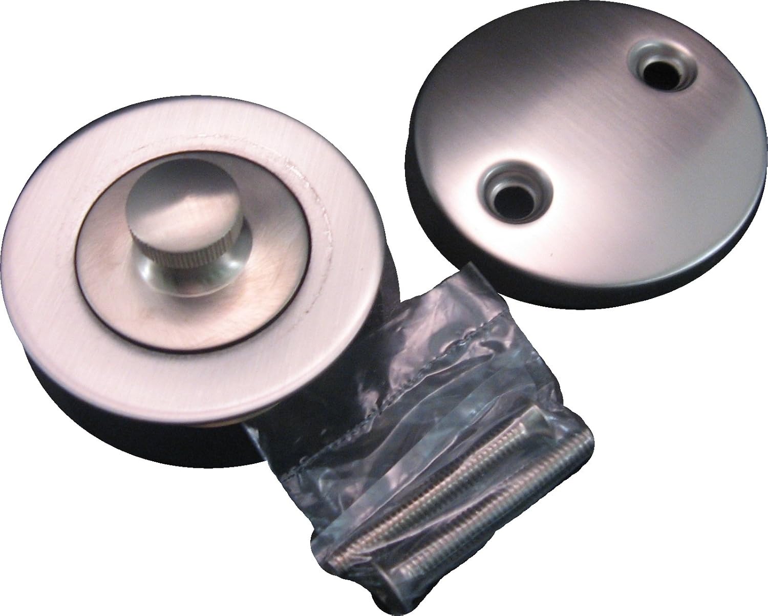 Plumbest B51-55BN Lift and Turn Bath Waste Conversion Kit, Brushed Nickel