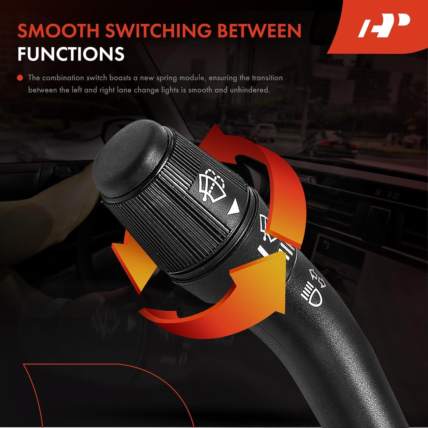 A-Premium Windshield Wiper Washer Switch Turn Signal Switch Headlamp High Beam Switch Compatible with Ford Ranger 1995-1998 Explorer 1995-1998 Mercury Mountaineer 1997-1998 Mazda B2300/2500/3000/4000