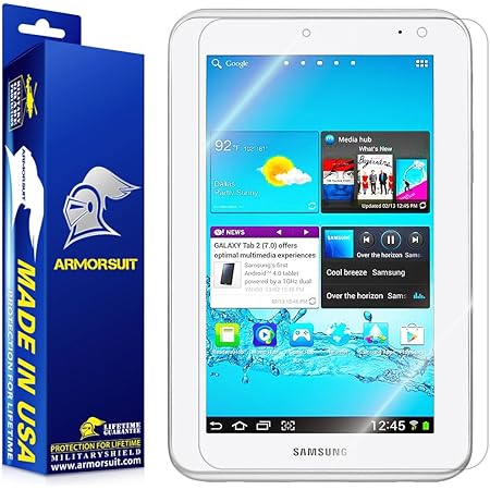 ArmorSuit MilitaryShield Screen Protector for Samsung Galaxy Tab 2 7.0 - [Max Coverage] Anti-Bubble HD Clear Film