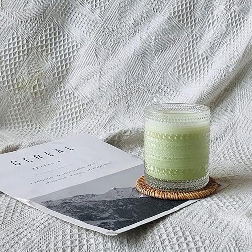 Miniatura 3 de Amzcku Juego de 6 vasos de cocina vintage (13 onzas), para agua, cóctel, leche, jugo y bebidas