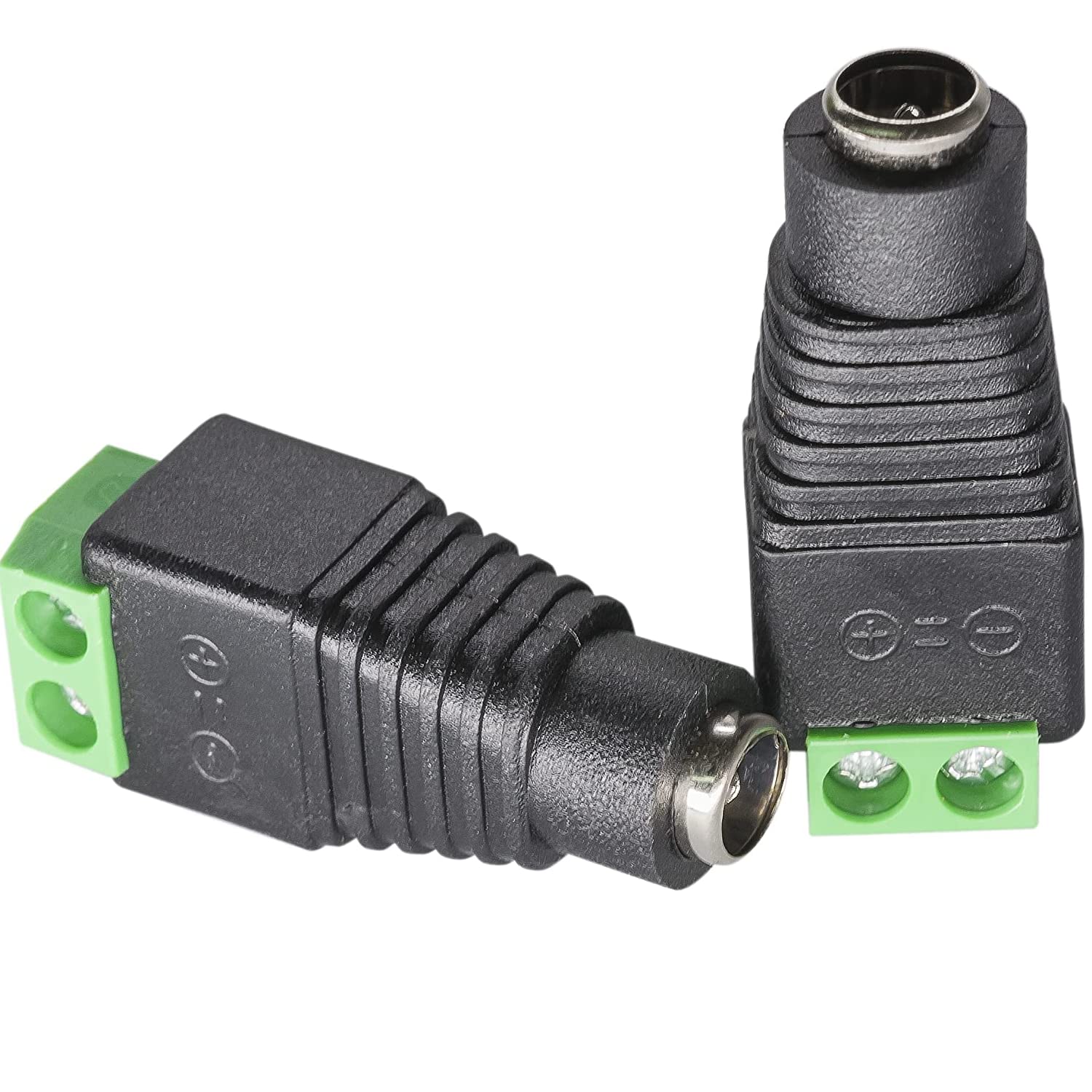 Connettore Di Alimentazione DC Maschio 5.5x2.1mm – Per LED, Bluetooth E CCTV, 12V 1A, Cavo 15cm