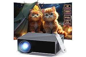 1080P Native Full HD Video Projector with WIFI and Bluetooth