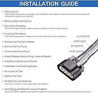 Vista 7 de FAERSI Conjunto de bomba de combustible para reemplazar OEM # E3992M compatible con Chevy S10 Blazer 1998-2005 GMC S15 Jimmy 4 puertas V6 4.3L
