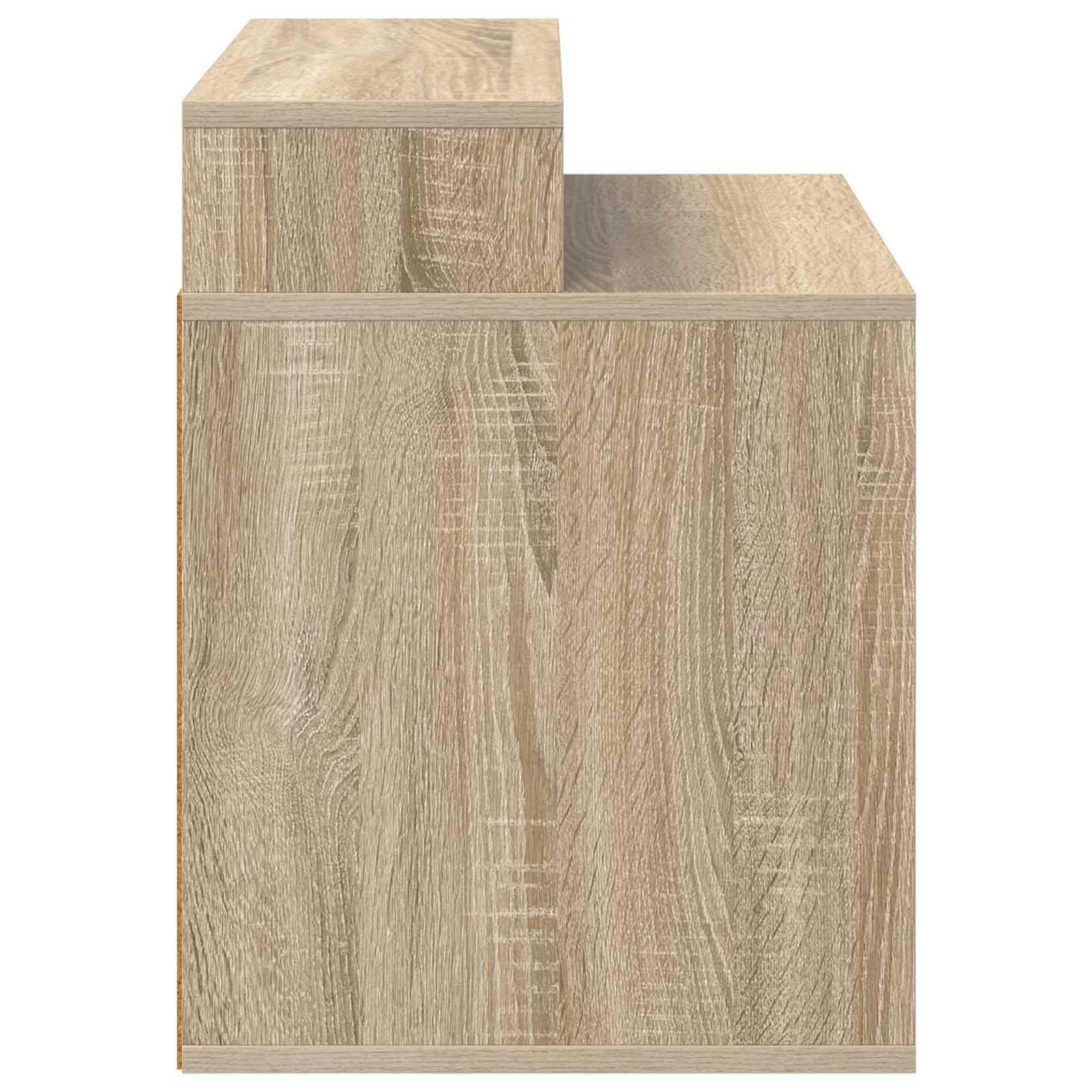 Casa para gatos Sonoma de madera de 42,5 x 40 x 53,5 cm, rectangular, cueva para gatos interior, con kit de montaje, estable, duradera, para salón, árbol de escalada, repuesto y espacio de