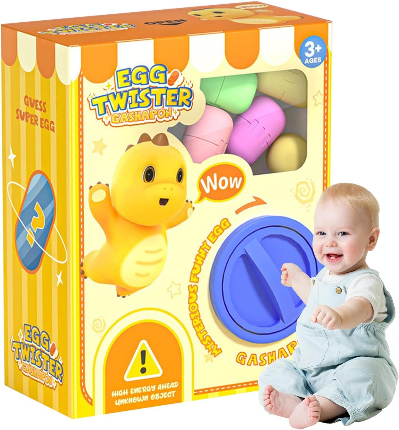 Egg Claw Machine, Gashapon Machine Toy, Gashapon Vending Machine for Capsules, Fun Creative Claw Machine for Kids, Suprise Eggs Machine Toy, Arcade Game Prizes Toy