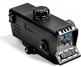 Digital Night Vision Scopes with 3.5X Optical Zoom, 1080P HD Video Recording, Waterproof Rifle Scopes for Hunting MS32