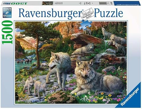 Ravensburger 165988 Kurtlar Yetişkin Puzzle, 1500 Parça