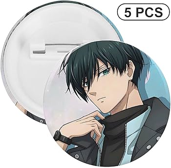 Amazon.co.jp: ブルーロック 糸師凛 缶バッジ ばね針式 同人グッズ