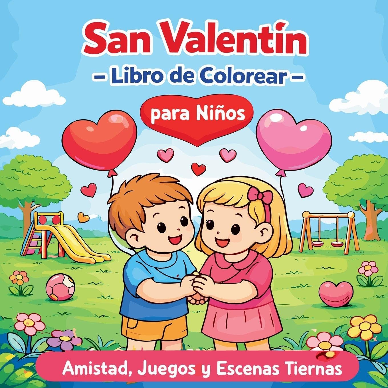 San Valentín - Libro de Colorear para Niños