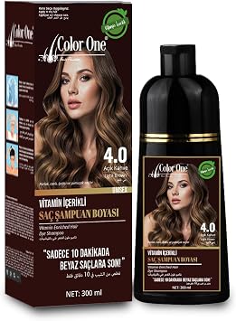 Color One A ik Kahve Sa   ampuani Beyazlar I in 300 Ml