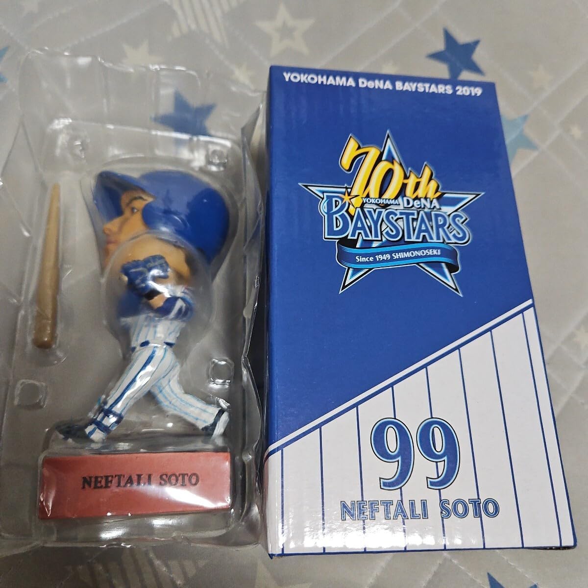 横浜ベイスターズ ボブルヘッド 99ソト選手 横浜denaベイスターズ ソト