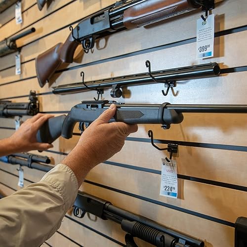 Miniatura 6 de Gun Storage Solutions Cunas para pistola de pared de listones (paquete de 10)