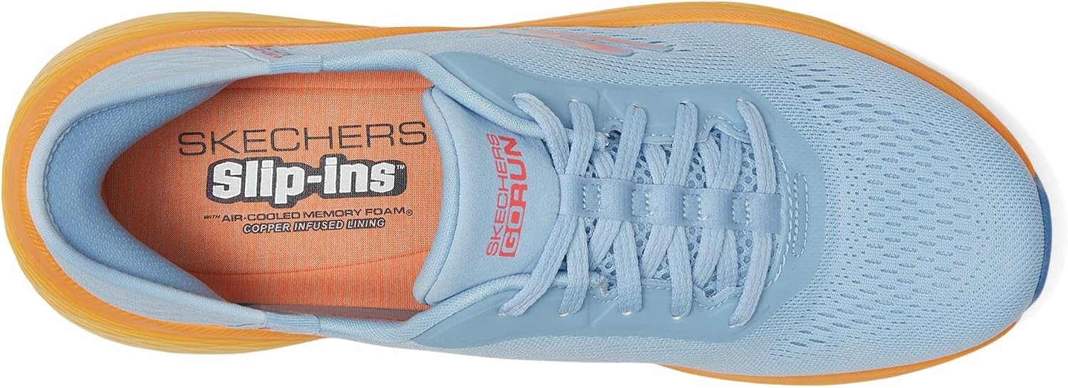Skechers Women's Max Cushioning Elite 2.0 Solace | Hands Free Slip-Ins, Max Cushioning, Air-Cooled Memory Foam, Ultra Go Midsole, Machine Washable
