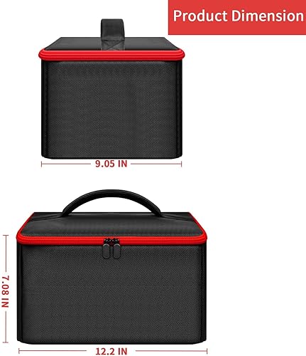Miniatura 3 de Bolsa de compresor de aire compatible con el inflador de neumáticos Craftsman V20 (CMCE520B). Funda de inflador de neumáticos, soporte de