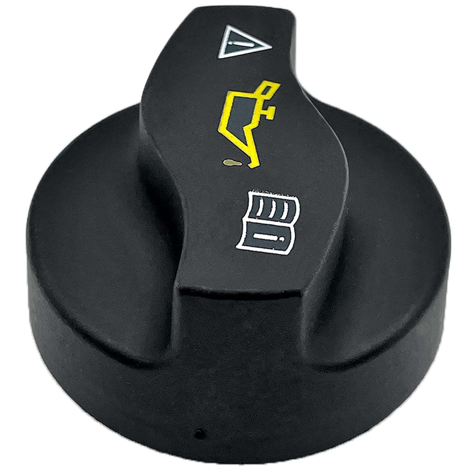 Engine Oil Filler Cap Compatible with Mercedes-Benz A/B/C/E/GLK-Class, Engine Fuel Tank Cap, Replaces A0000101685, Black