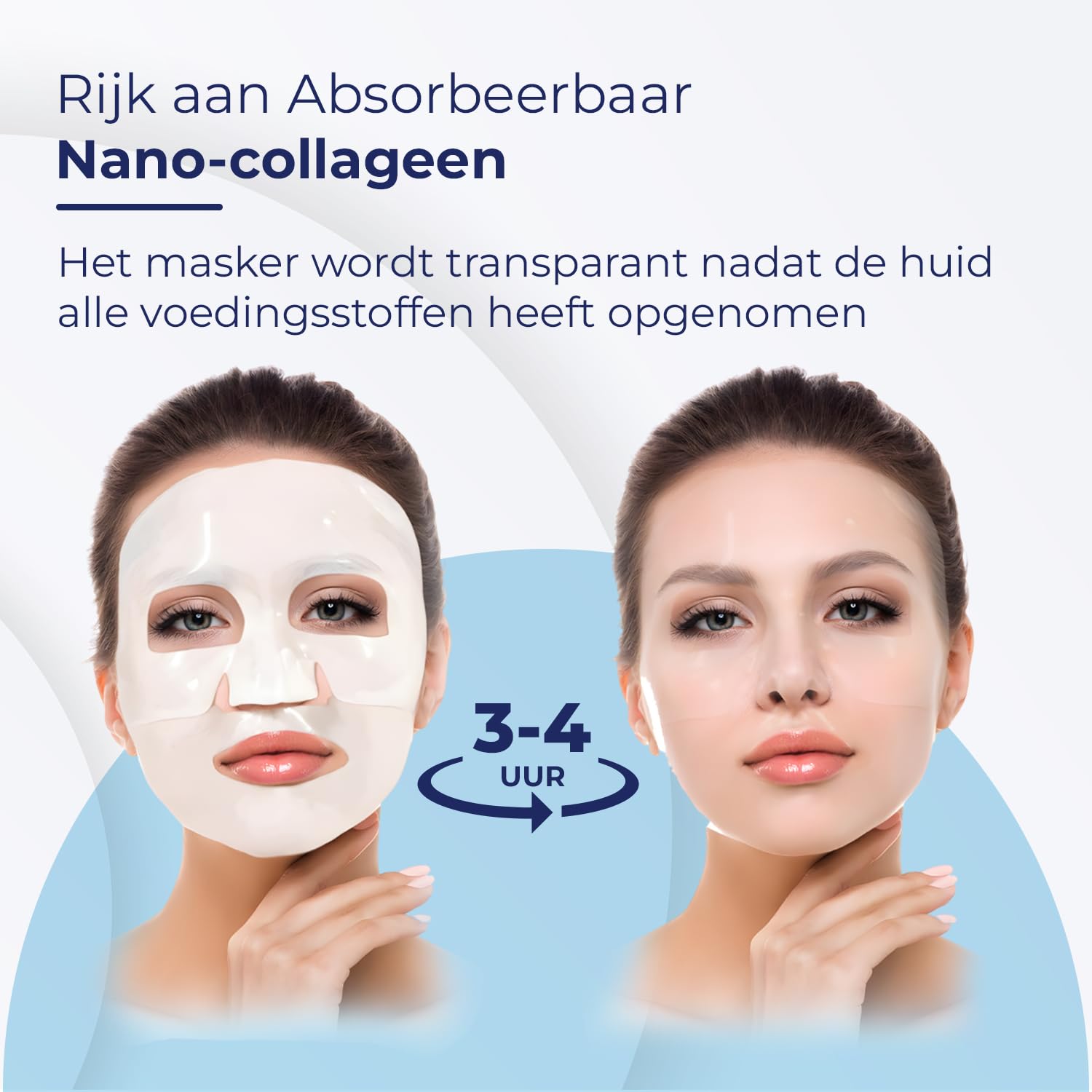 Bio-Collagen Maseczka na twarz, koreańska maseczka z kolagenem, koreańska maseczka z kwasem hialuronowym