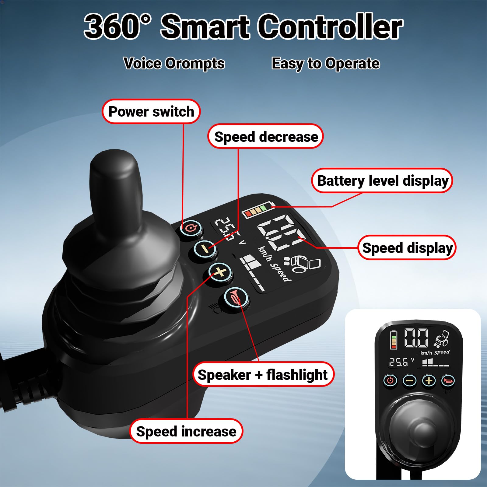 Ultraligera Carbono Fibra Silla de Ruedas Eléctrica Plegable para Adultos, 12 kg, Doble Batería de Litio 10Ah, Motor 400W, Luces, Autonomía de 30 km, Capacidad de 100 kg