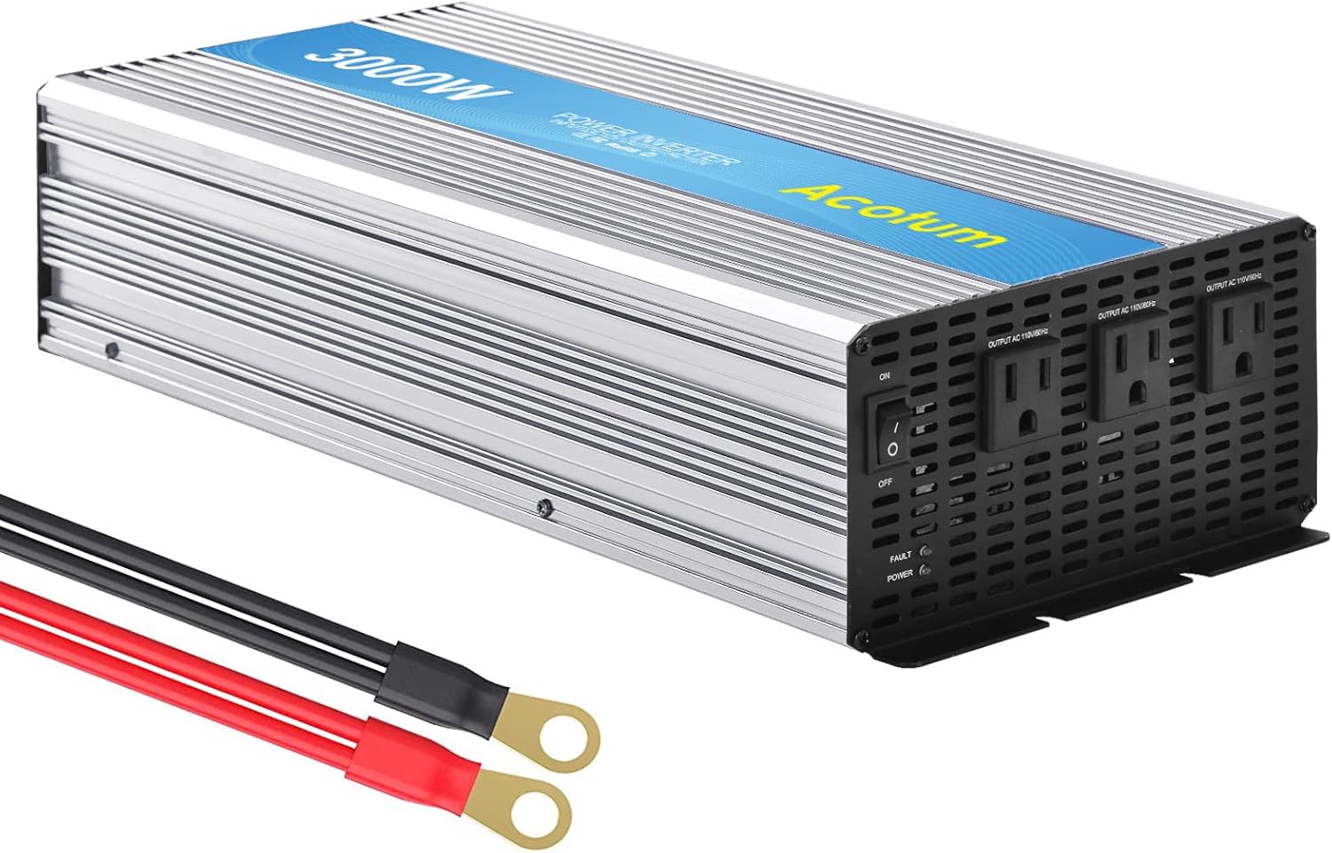 Amazon.co.jp 3000W パワーインバーター 変形 正弦波 コンバーター 家庭用 車 RV ACコンセントコンバーター DC