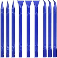 Vista 10 de Herramienta de raspado de plástico de fibra de carbono, 9 piezas de herramienta de raspado pequeña, herramienta de raspado de plástico multiusos