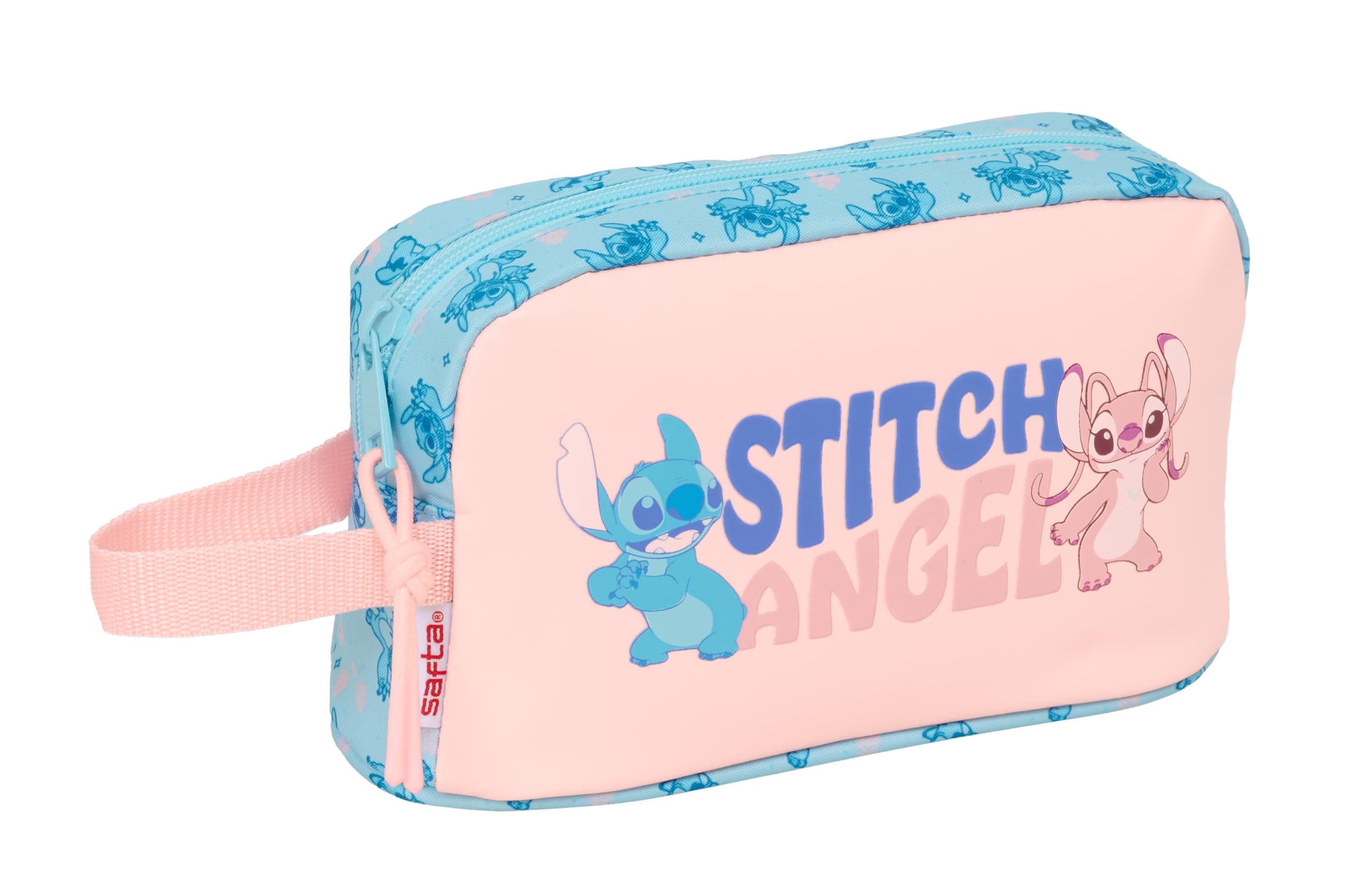 Stitch Ohana - Thermal Breakfast Holder, Thermo, Pencil Case, Quality and Maximum Resistance, Meal Holder, Recreation, 21.5 x 6.5 x 12 cm