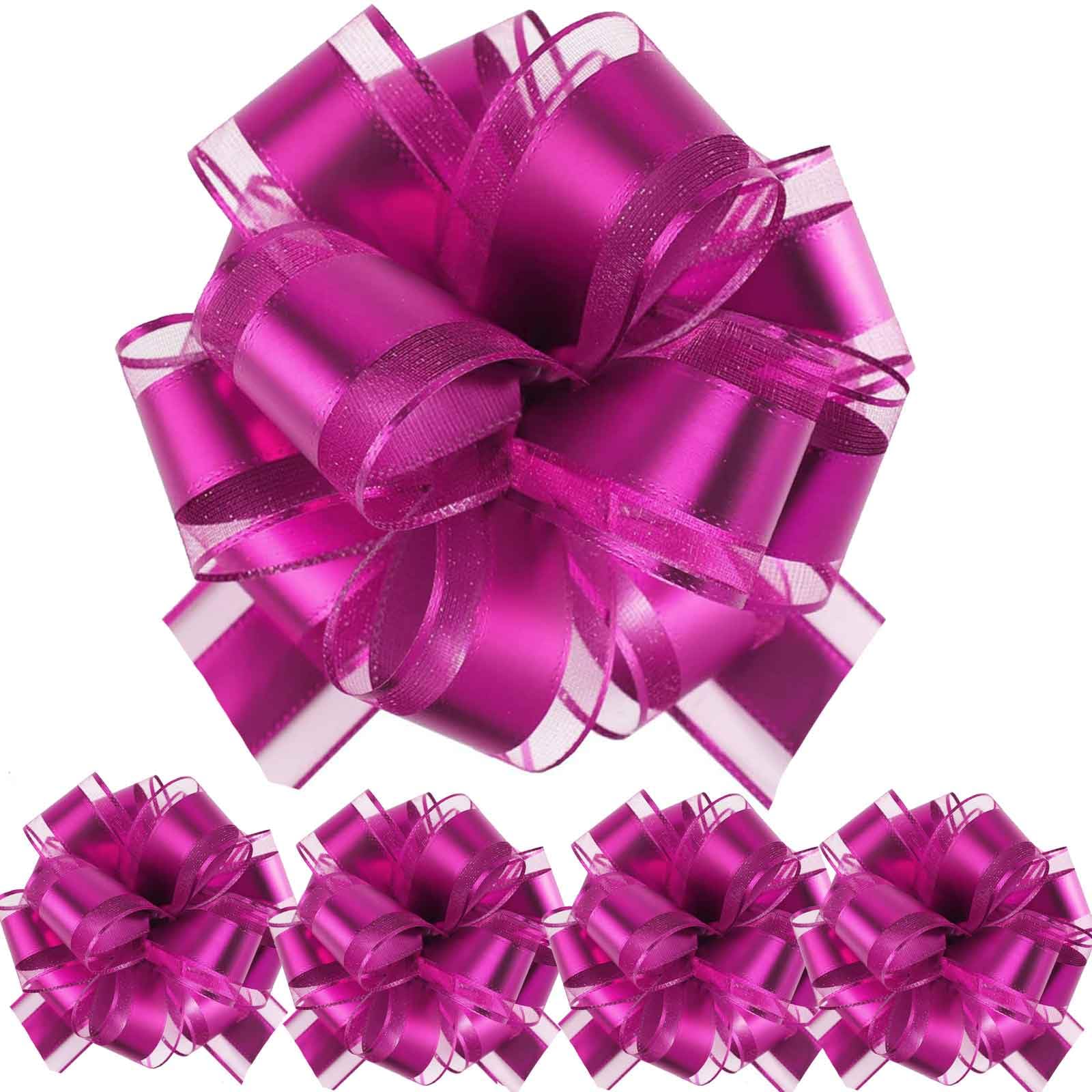 Confezione da 20 fiocchi di Natale grandi per cesti regalo, decorazioni per confezioni regalo, San Valentino, compleanno, anniversario, matrimonio, confezione da fioristi (azzurro