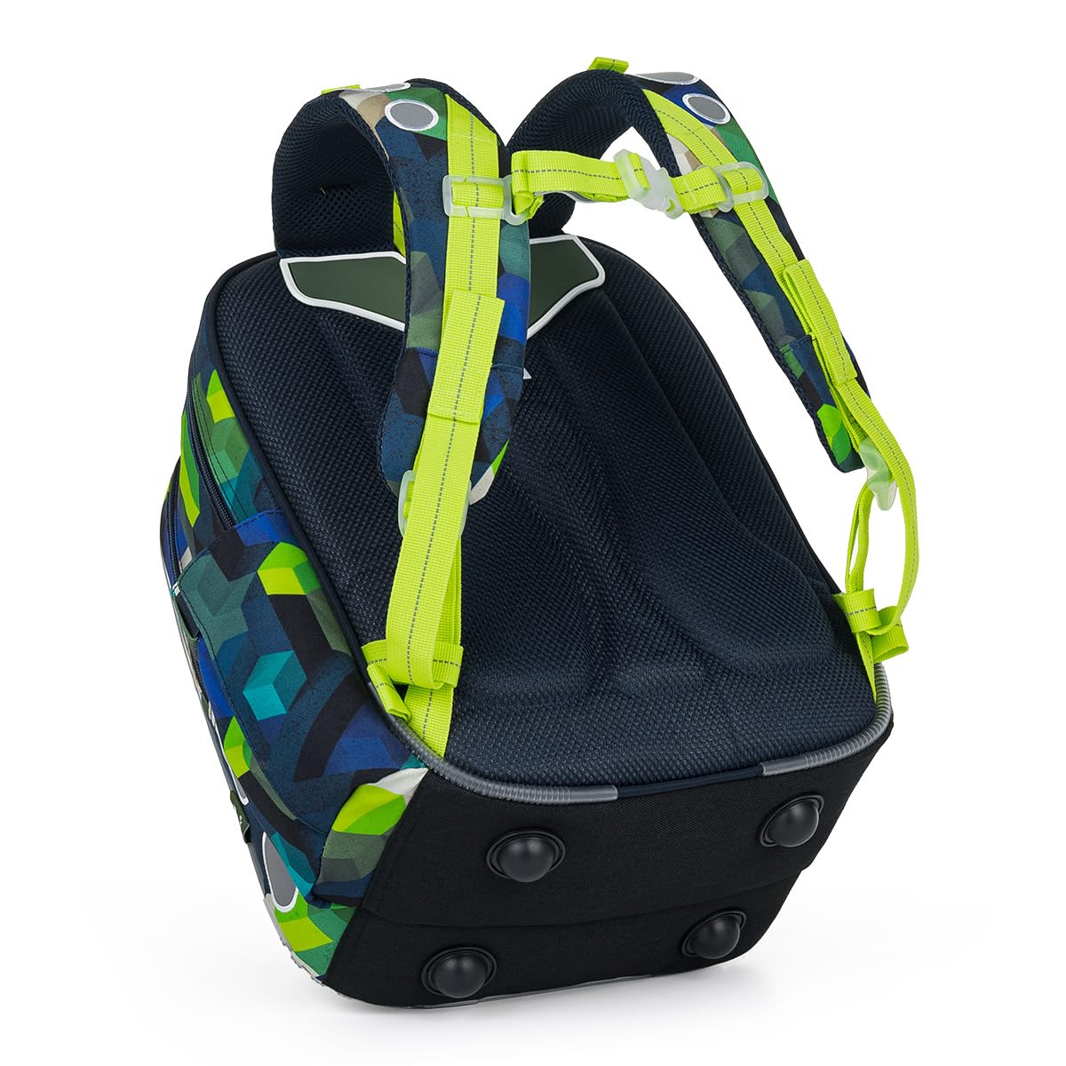 TOPGAL Schulrucksack für Jungen ab 1. Klasse, ergonomisch & leicht, wasserabweisend, mit reflektierenden Elementen, 21 L Schulranzen mit Brustgurt & Rückenpolsterung (PixelArt World)
