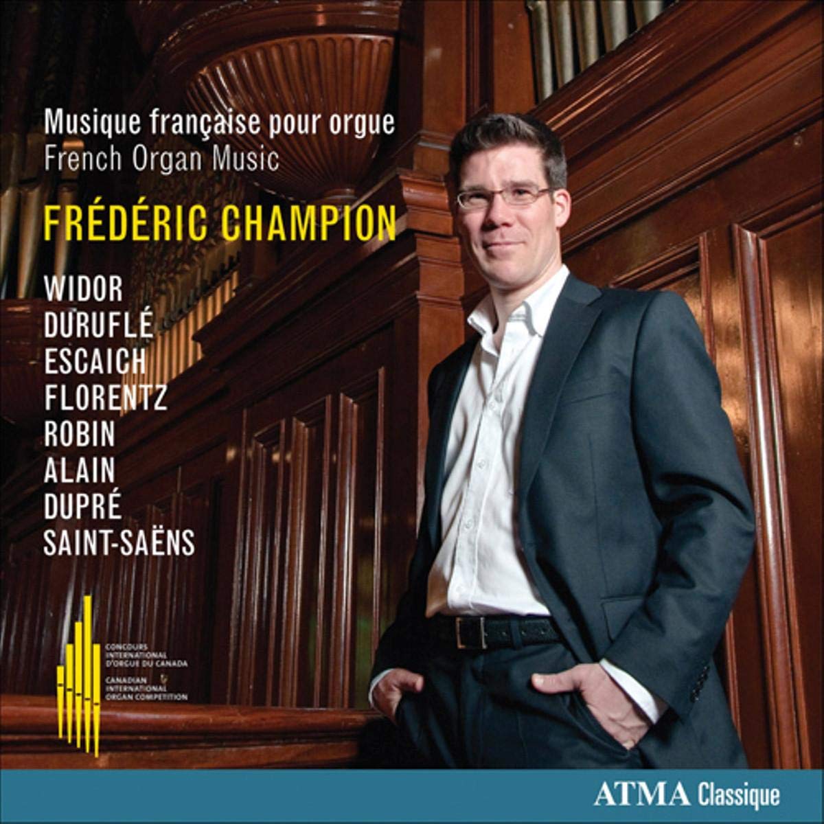 Musique française pour orgue [Audio CD] Champion, Frédéric and Jehan Alain