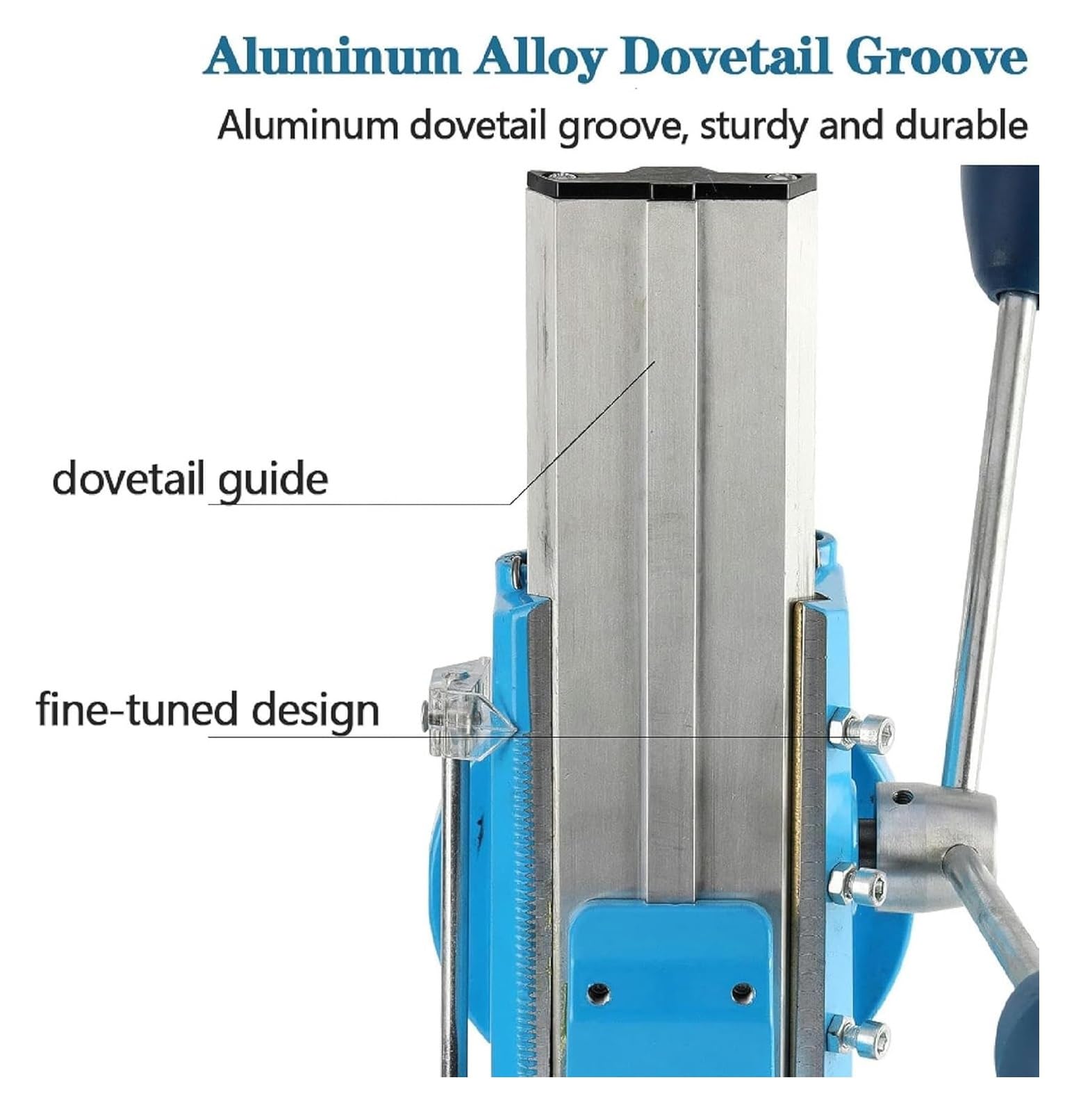 Soporte de Taladro, Soporte para Taladro, Prensas de taladro de sobremesa, abrazadera de Banco Universal ajustable for herramienta de reparación de banco de trabajo(A+VISE)