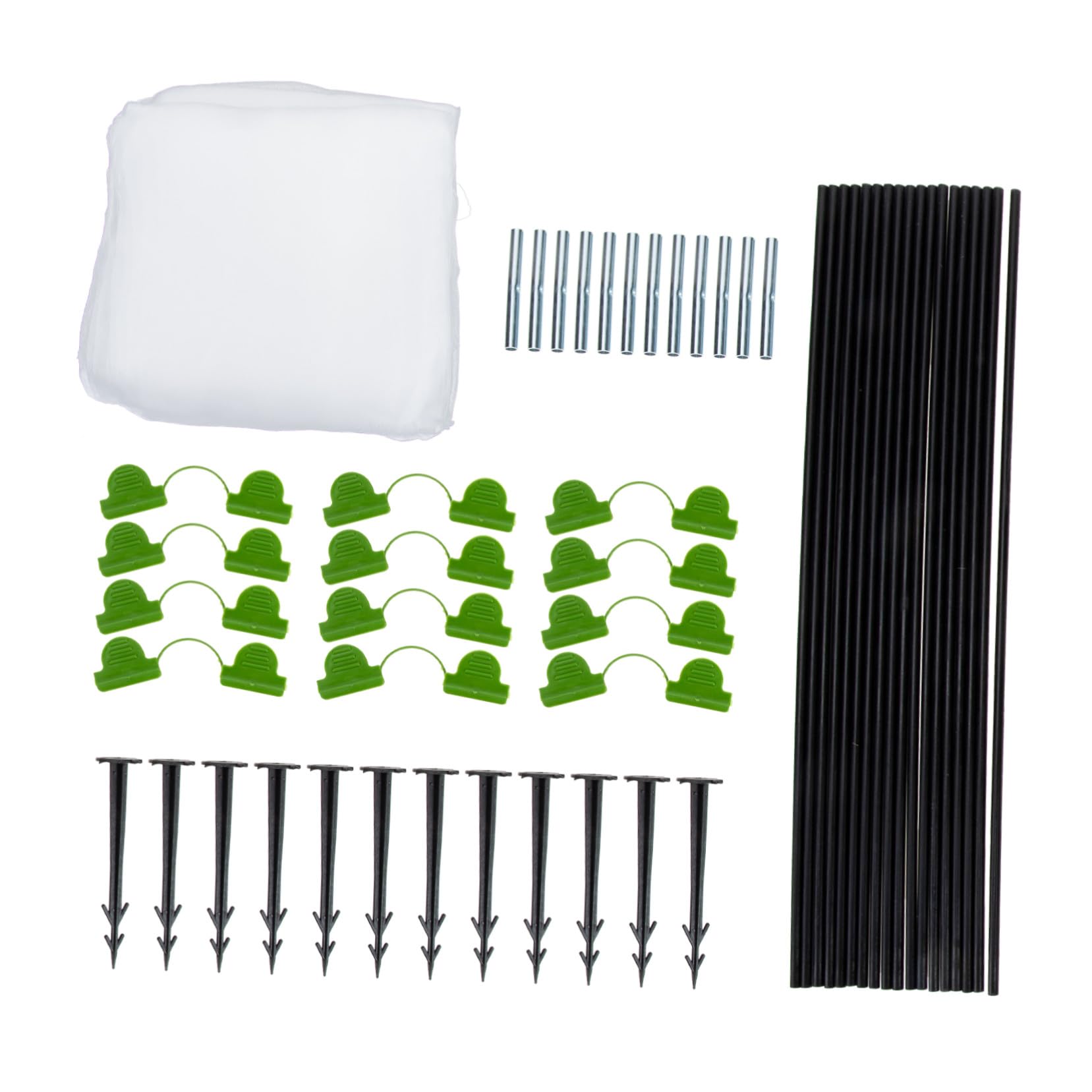 Filet anti-oiseaux pour jardin VICASKY maille de protection potager arceaux de rangée
