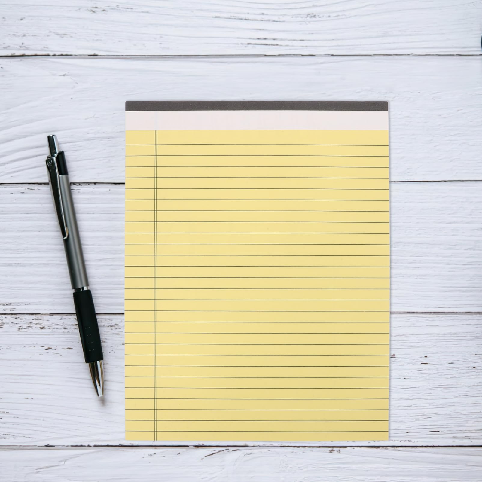 STOBOK Blocs-notes Juridiques Réduit le Gaspillage Lot de 10 Jaunes 30 Pages Chacun en Papier Épais Impression Recto Verso pour École et Bureau