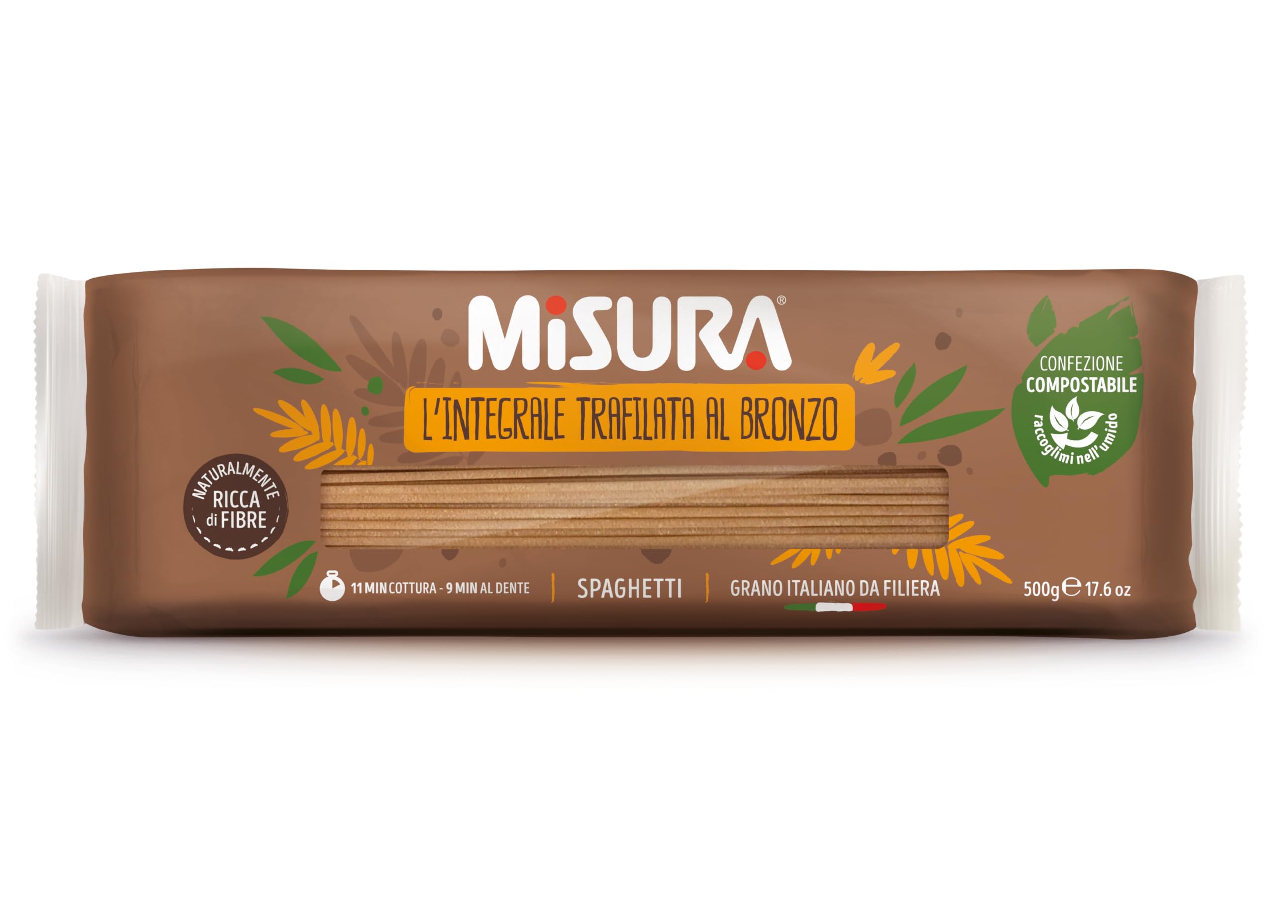 Misura Fibrextra Spaghetti Integrali Ricchi di Fibre