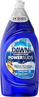 Dawn Platinum Plus PowerSuds Liquid Dish Soap, 38 oz. Bottle
