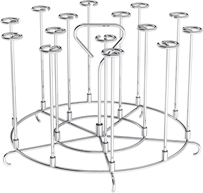 Goldlion Skewer Stand Compatible with Instant Pot 8 Quart Air Fryer and Ninja Foodi