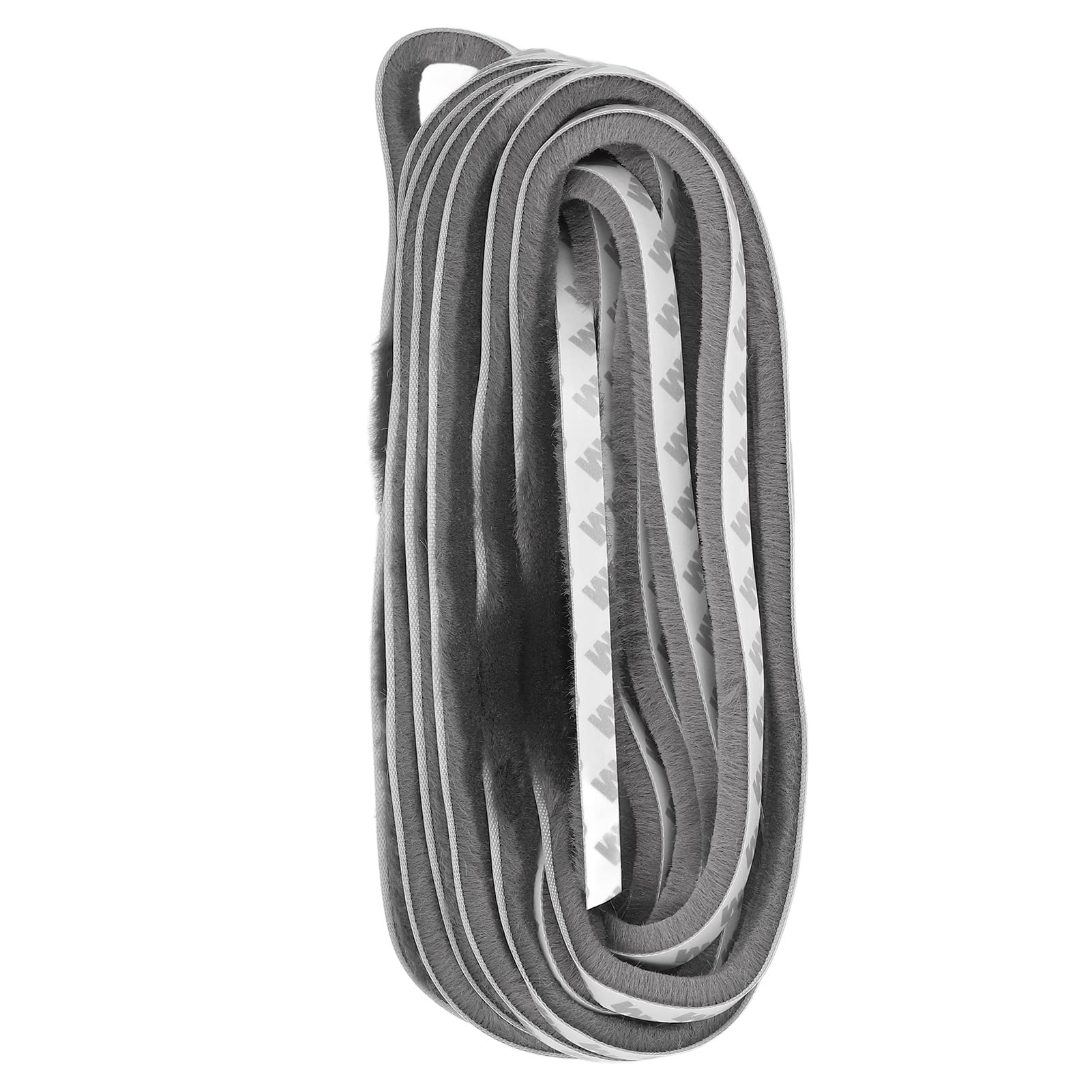 Window Door Weatherstrip Easy Bend Universal Sticky Weatherstrip Windproof for Wardrobe (9x9mm)