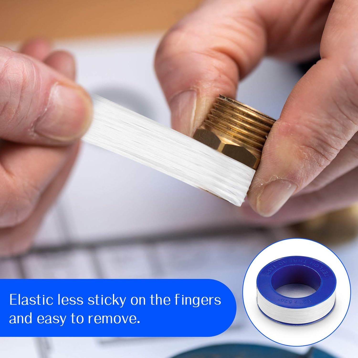 Skylety Thread Seal Tapes, PTFE Pipe Sealant Seal Tape Industrial Sealant Tape for Shower Head, Pipe Sealing (1/2 by 520 Inches, White, 3 Rolls): Industrial & Scientific