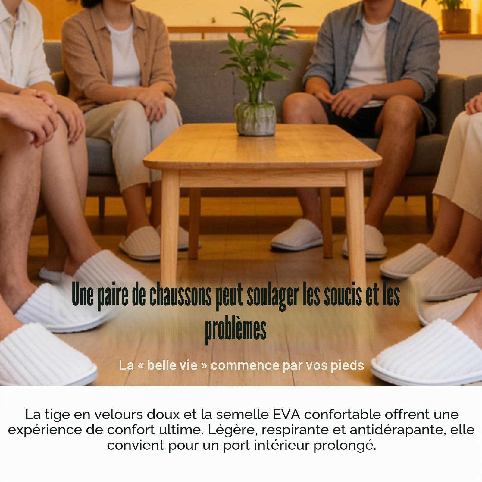 Lot de 10 paires de chaussons en polaire de corail : chaussons blancs pour spa, chaussons en polaire de corail pour invités, pantoufles lavables en velours de coton unisexes, pantoufles d'hôtel