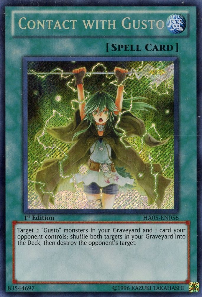gusto yugioh deck Deck] A synchro engine I'm having fun with. : r/DuelLinks YU-GI-OH! - Contact with Gusto