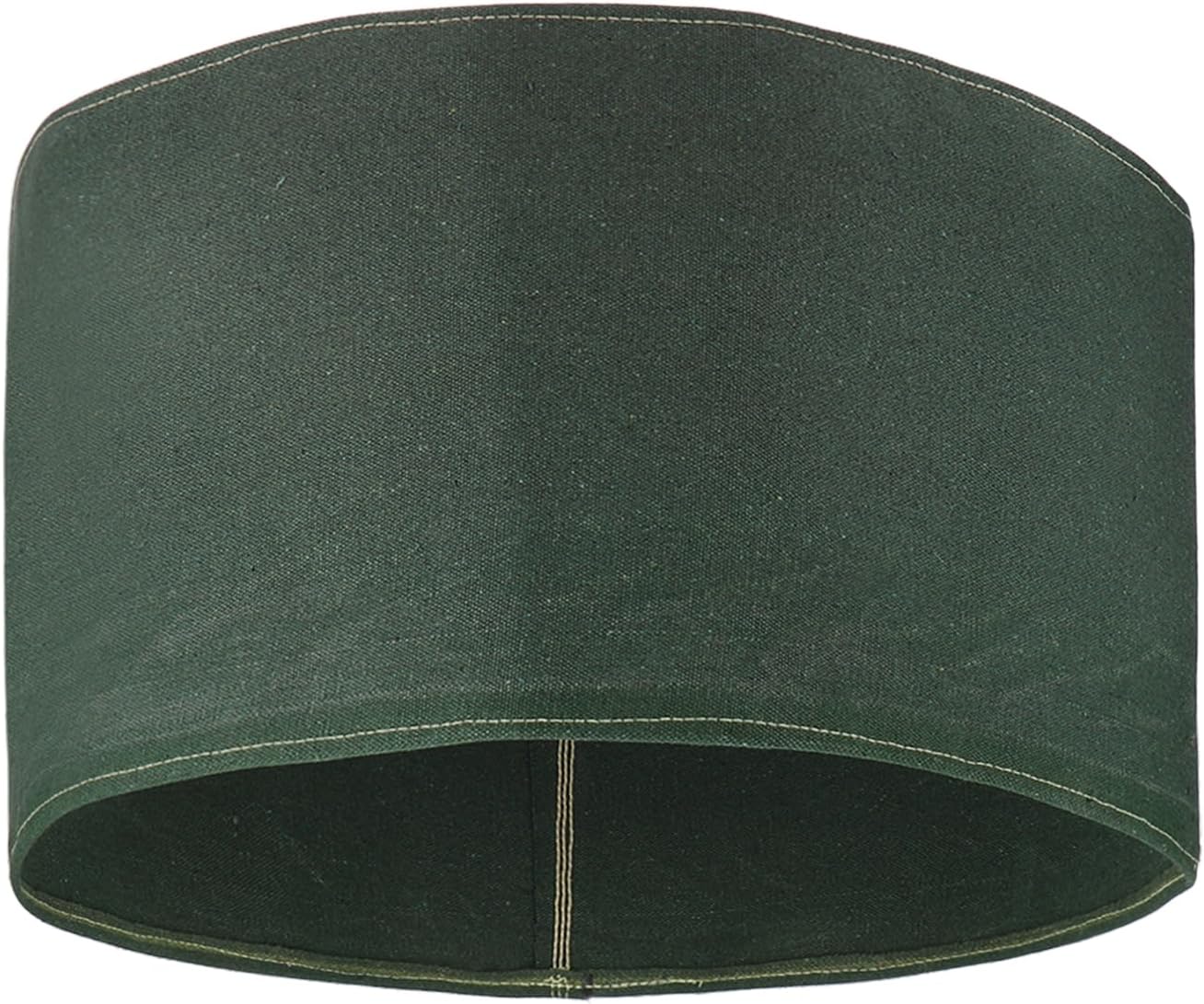 Duct Connector (20") - Flexible Canvas Female Fit Air Duct Vibration Noise Reducing Ducting Coupler Pipe Fitting Coupling for HVAC Ventilation Exhaust Fan Vent Systems, Green