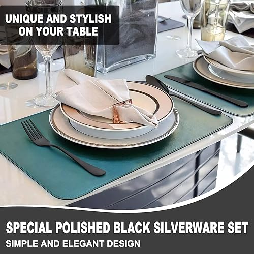 Miniatura 6 de Portable Travel Utensils Set, 188 Stainless Steel 3 PCS Cutlery Set Including Knife Fork and Spoon, Reusable Travel Silverware Set with Case for