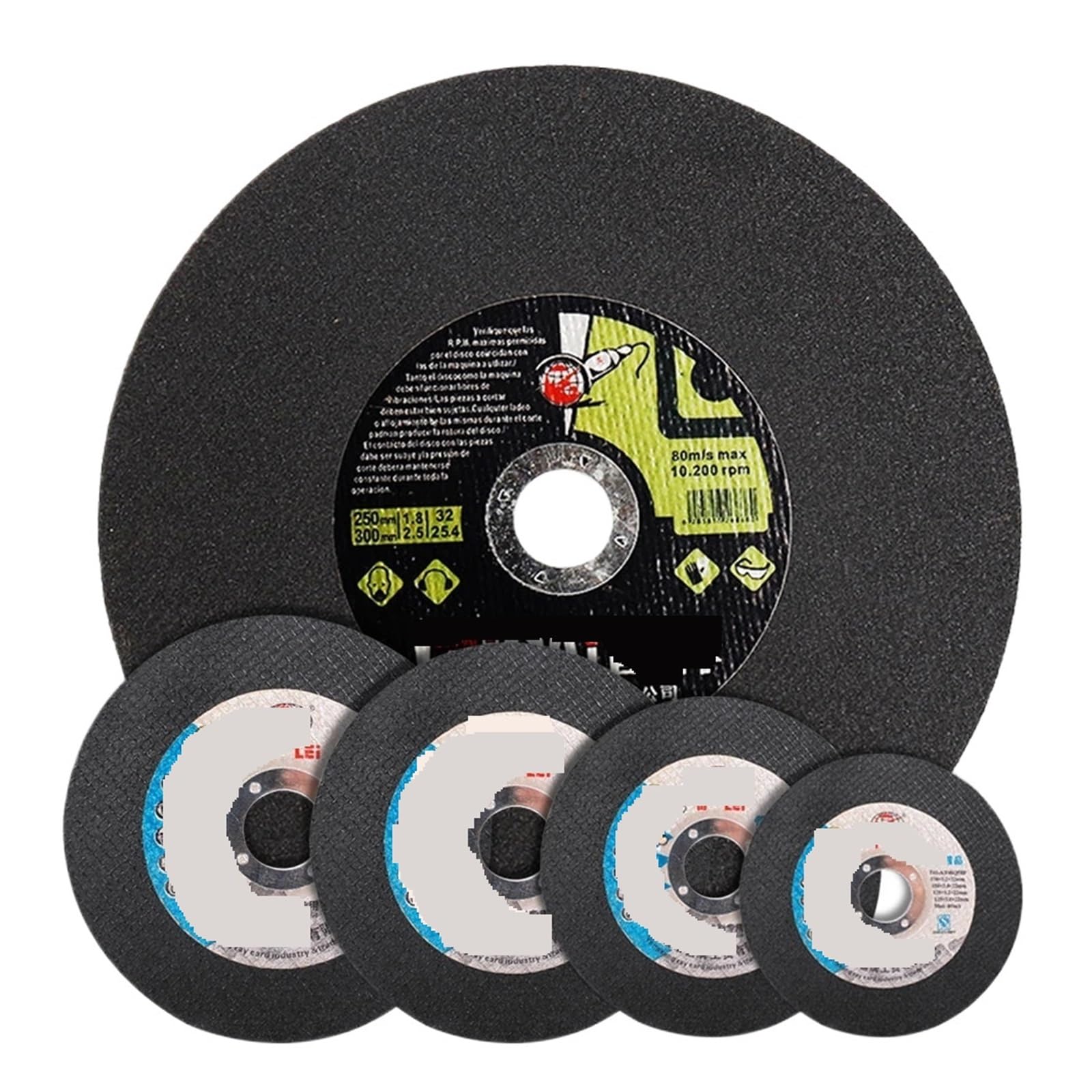 Disco de Corte Disco de Corte de Fibra for Metal, 75/115/125/150/180 mm, for Sierras Circulares de Metal, espesores de Hoja: 1,2/1,6/3 mm.(30pcs,75x10x1.6mm)