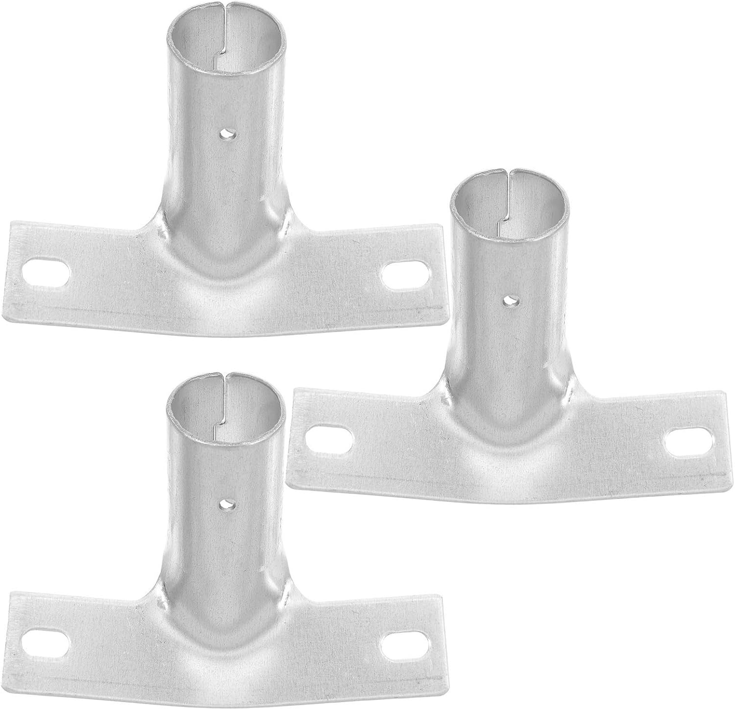 UPKOCH 3pcs Universal Floor Scrubber Connector Iron Broom Handle Adapter with Quick Installation and Secure Connection for Cleaning Brushes in Offices and Homes
