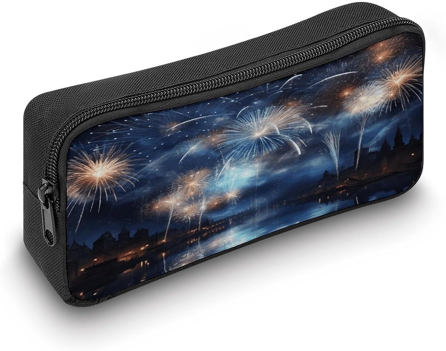 New Year Pyrotechnics Makeup Bag Toiletry Bag Cosmetic Bag image 5