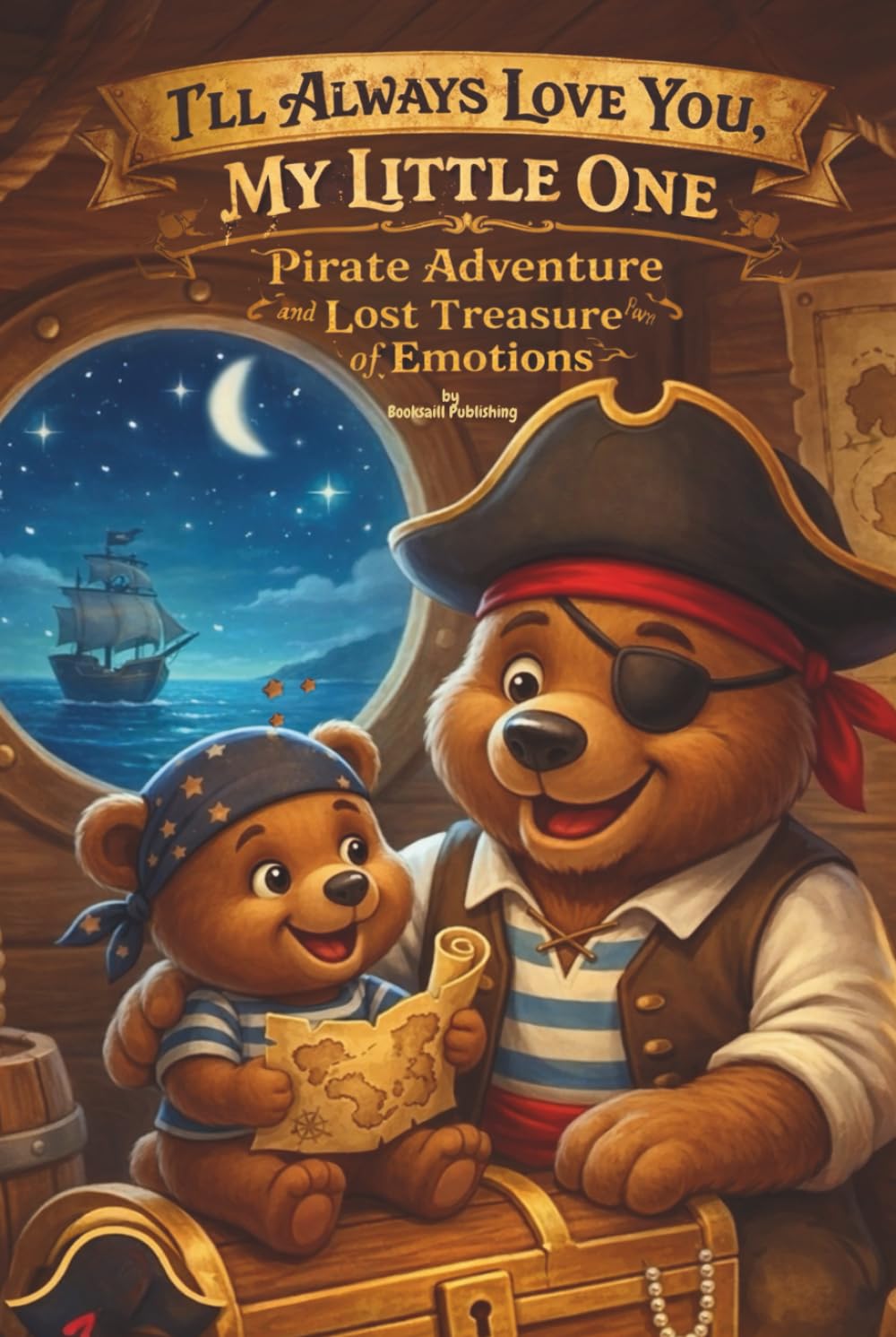 I'LL ALWAYS LOVE YOU, MY LITTLE ONE: Pirate Adventure & Lost Treasure of Emotions - A Bedtime Story About Feelings and Togetherness