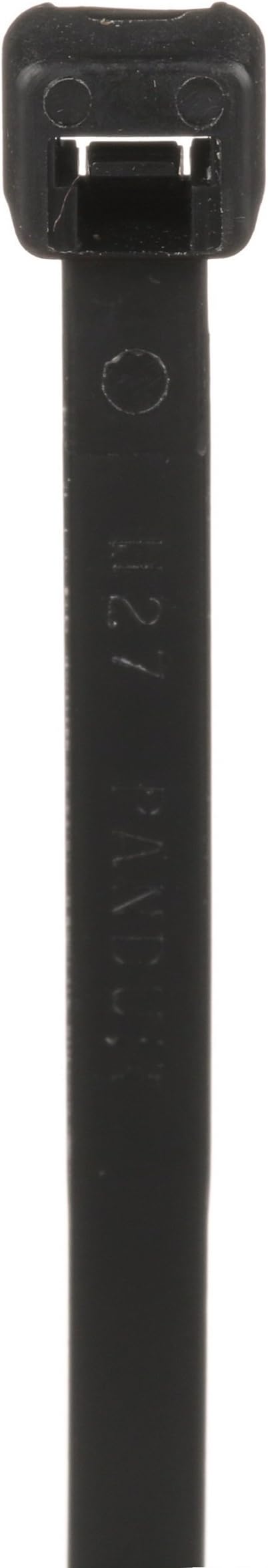 Panduit PLT1.5I-M30 Locking Cable Tie, Intermediate, Heat Stabilized Nylon 6.6, 5.6-Inch Length, Black (1,000-Pack)
